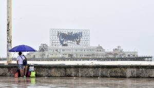 Renovaron el alerta meteorológico por fuertes tormentas en Mar del Plata