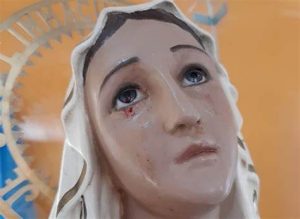 El caso de la Virgen milagrosa de Vinará que llora “lágrimas de sangre”